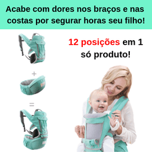 Carregar imagem no visualizador da galeria, Bolsa Canguru Baby Comfort™ 12 em 1